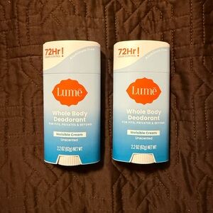 Whole Body Deodorant Invisible Cream Unscented